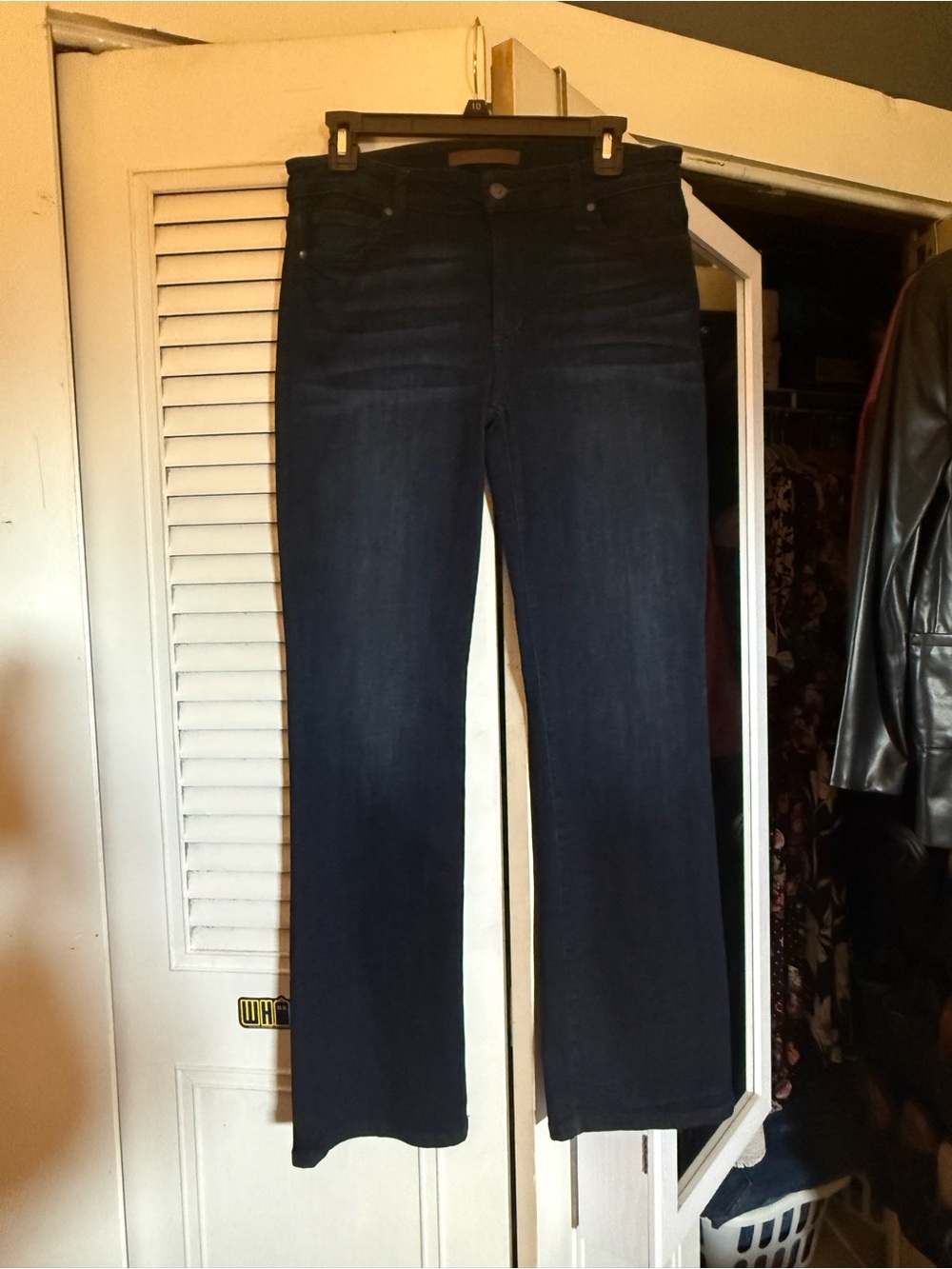Joe's Jeans Dark Indigo Wide-Leg Flare Jeans